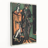 Expressionist Fashion Art – Kirchner’s Needlework Salon Wall Print