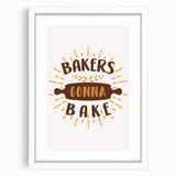 Abstract art print featuring swirling blue and green patterns on a white framed canvas, suitable for dining room decor.