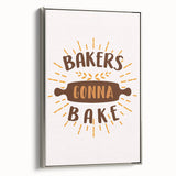 Landscape art painting on framed canvas featuring a colorful vintage poster design, ideal for kitchen wall decor.