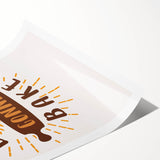 Extra large wall art featuring line art flowers in black on white, rolled print, ideal for large living room decor.