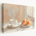 Large canvas featuring an array of colorful pastries, ideal for kitchen wall art.
