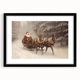 Santa’s Sleigh Ride – Classic Christmas Wall Hangings