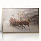 Santa’s Sleigh Ride – Classic Christmas Wall Hangings