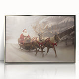 Santa’s Sleigh Ride – Classic Christmas Wall Hangings