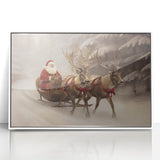 Santa’s Sleigh Ride – Classic Christmas Wall Hangings