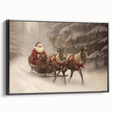 Santa’s Sleigh Ride – Classic Christmas Wall Hangings