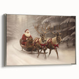 Santa’s Sleigh Ride – Classic Christmas Wall Hangings