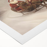 Santa’s Sleigh Ride – Classic Christmas Wall Hangings
