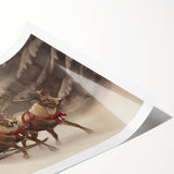 Santa’s Sleigh Ride – Classic Christmas Wall Hangings