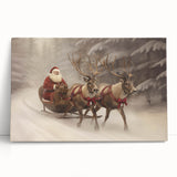 Santa’s Sleigh Ride – Classic Christmas Wall Hangings