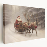 Santa’s Sleigh Ride – Classic Christmas Wall Hangings