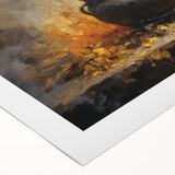 Witch’s Cauldron Halloween Wall Decor - Mystical Oil Painting