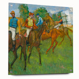 Edgar Degas' Before the Race - Impressionist Equestrian Art Print