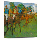 Edgar Degas' Before the Race - Impressionist Equestrian Art Print