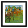 Edgar Degas' Before the Race - Impressionist Equestrian Art Print