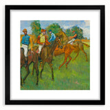 Edgar Degas' Before the Race - Impressionist Equestrian Art Print