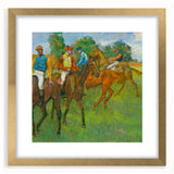 Edgar Degas' Before the Race - Impressionist Equestrian Art Print