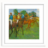 Edgar Degas' Before the Race - Impressionist Equestrian Art Print