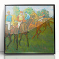 Edgar Degas' Before the Race - Impressionist Equestrian Art Print