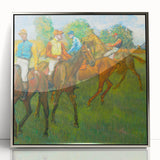 Edgar Degas' Before the Race - Impressionist Equestrian Art Print