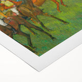 Edgar Degas' Before the Race - Impressionist Equestrian Art Print