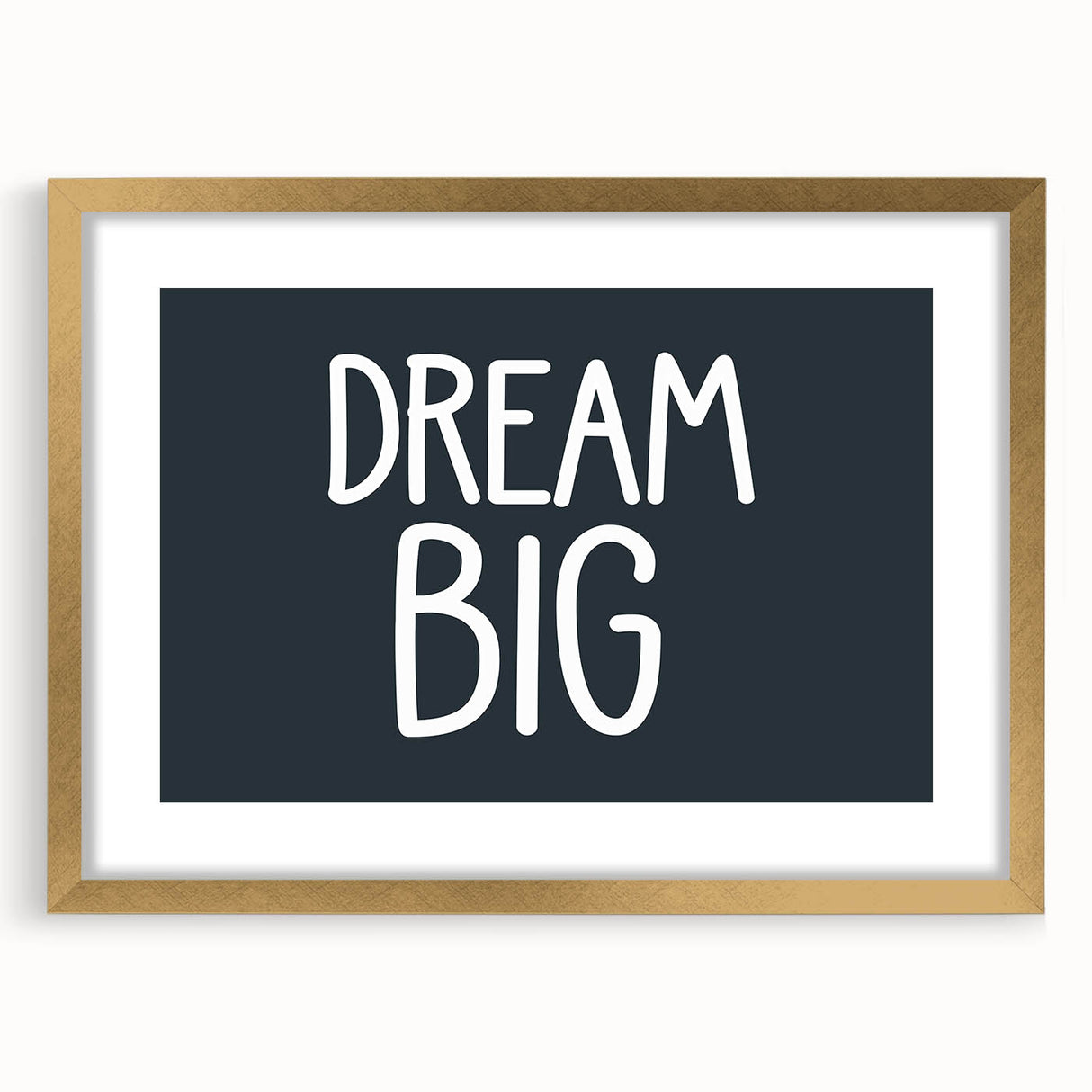 Dream Big Boys Room Wall Art – Kids Wall Art Prints for Playroom