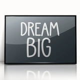 Dream Big Boys Room Wall Art – Kids Wall Art Prints for Playroom