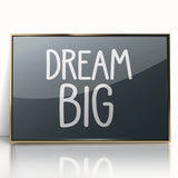 Dream Big Boys Room Wall Art – Kids Wall Art Prints for Playroom