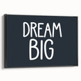 Dream Big Boys Room Wall Art – Kids Wall Art Prints for Playroom