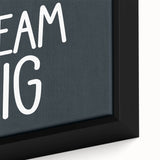 Dream Big Boys Room Wall Art – Kids Wall Art Prints for Playroom