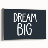Dream Big Boys Room Wall Art – Kids Wall Art Prints for Playroom