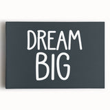Dream Big Boys Room Wall Art – Kids Wall Art Prints for Playroom