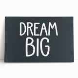 Dream Big Boys Room Wall Art – Kids Wall Art Prints for Playroom