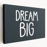 Dream Big Boys Room Wall Art – Kids Wall Art Prints for Playroom