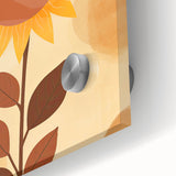 Framed Art for Children's Rooms - Happy Sunflower Wall Print