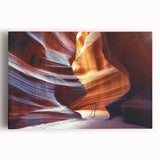 Vibrant landscape canvas print showcasing stunning canyons with rich colors and intricate details, ideal for home decor or art collectors. Perfect for adding a natural touch to any space.