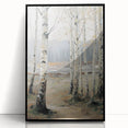 Framed acrylic landscape artwork showcasing a serene mountain scene in vivid colors, set against a sleek black frame, perfect for modern home decor.