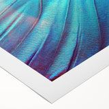 Art deco poster of close-up leaves in green and yellow tones on rolled canvas, suitable for dining room or bathroom decor.