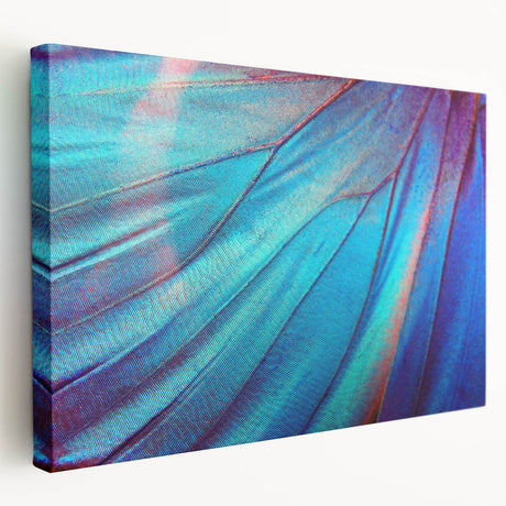 Close-up of green leaves on a large stretched canvas, suitable for kitchen wall art.