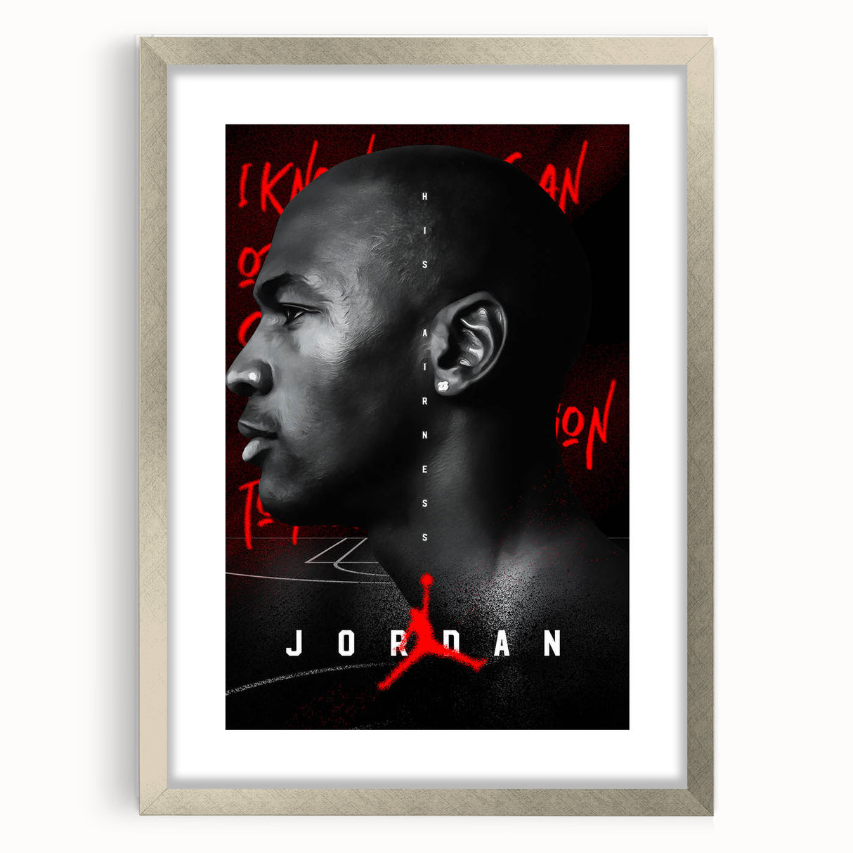 Fiery Passion Pop Art Wall Art – Bold Black, Red, and White Canvas
