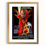 Retro Flash Gordon Poster - Vintage 80s Sci-Fi Movie Wall Art