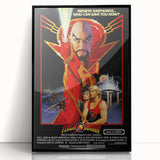 Retro Flash Gordon Poster - Vintage 80s Sci-Fi Movie Wall Art