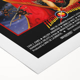 Retro Flash Gordon Poster - Vintage 80s Sci-Fi Movie Wall Art