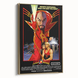 Retro Flash Gordon Poster - Vintage 80s Sci-Fi Movie Wall Art