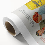 Retro Domino Sugar Poster - Vintage Kitchen Wall Art Print