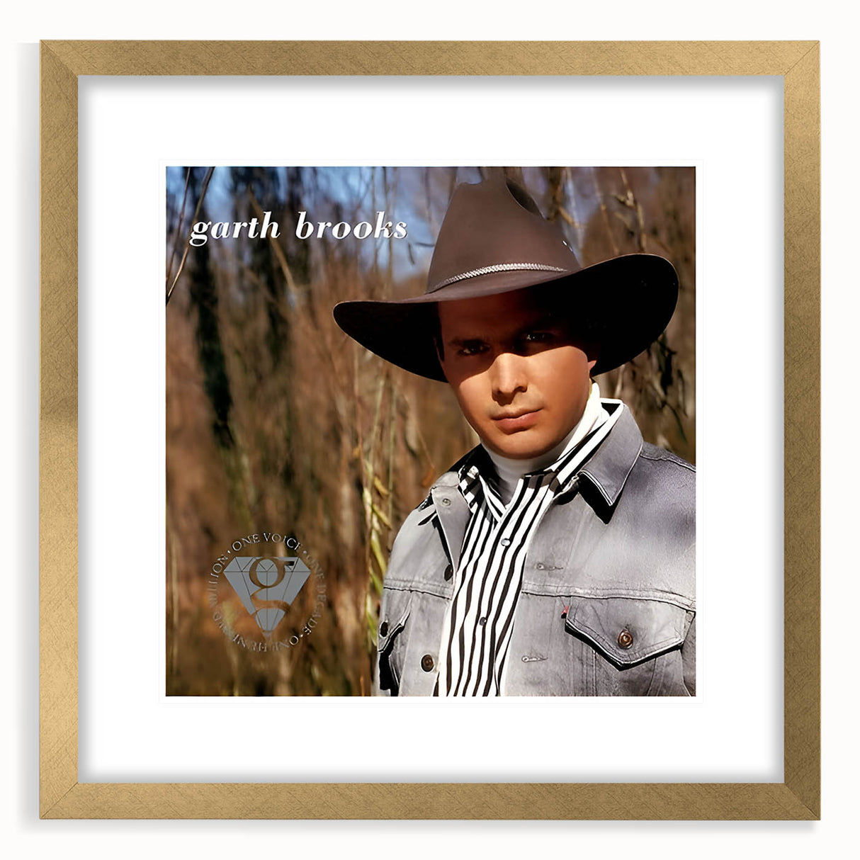 Retro Garth Brooks Poster - Vintage Prints for Nostalgic Wall Art