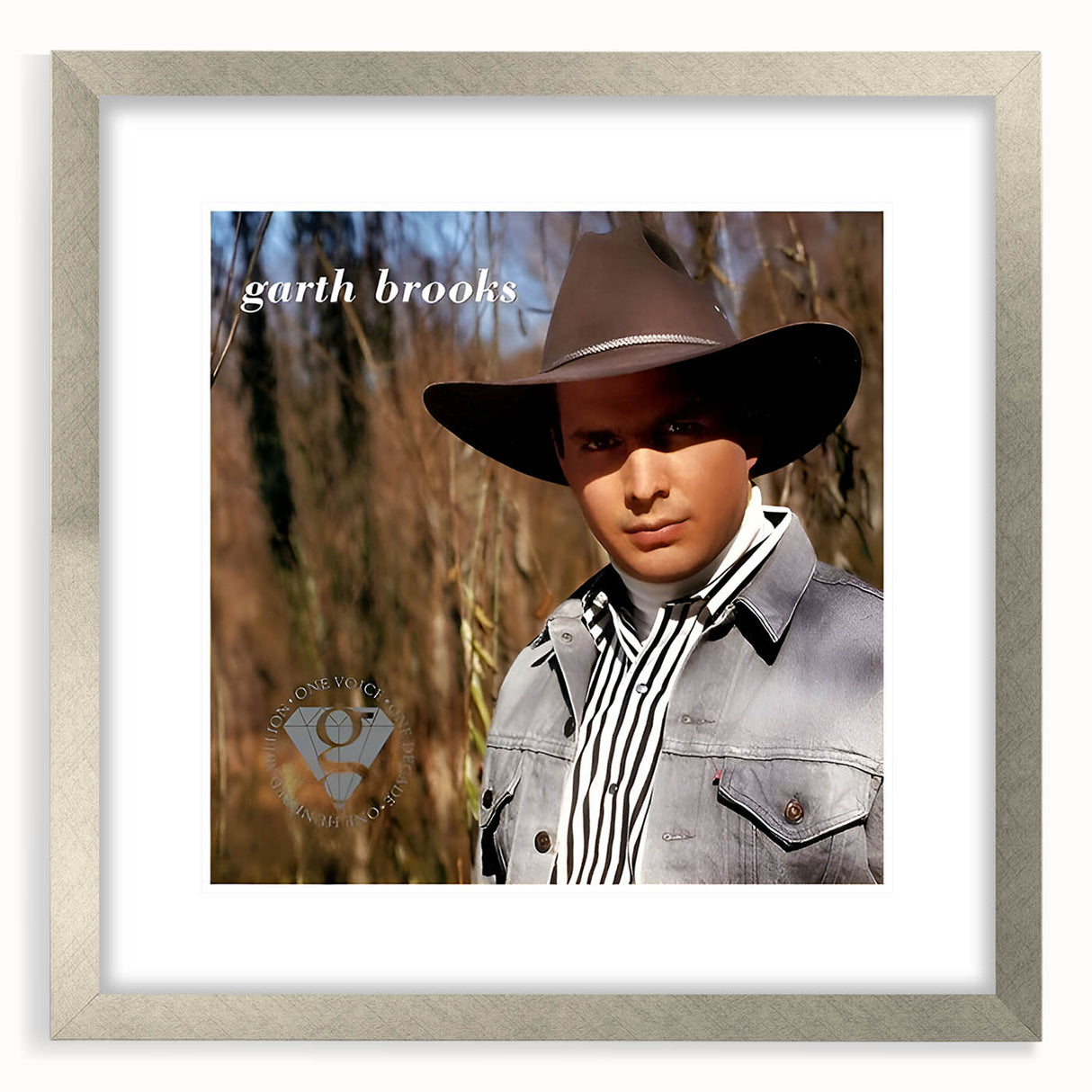 Retro Garth Brooks Poster - Vintage Prints for Nostalgic Wall Art