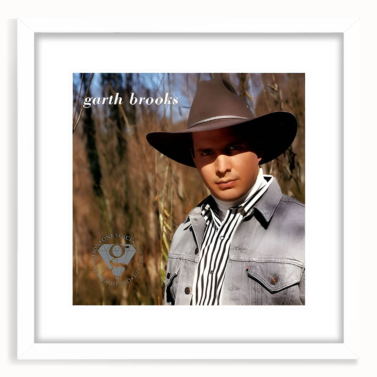 Retro Garth Brooks Poster - Vintage Prints for Nostalgic Wall Art