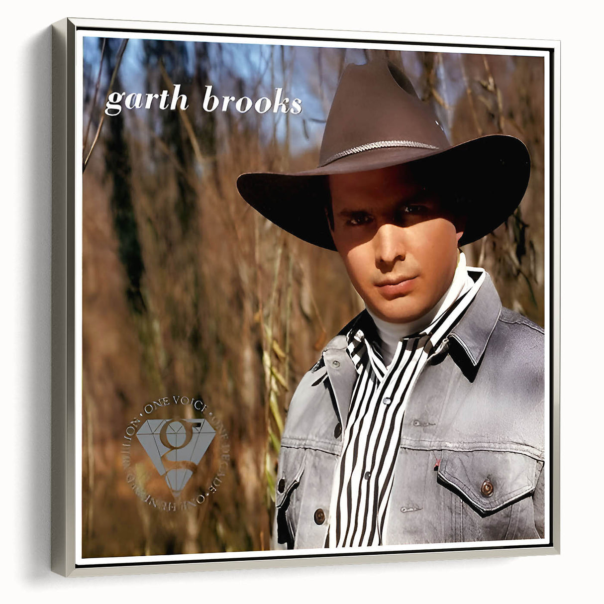 Retro Garth Brooks Poster - Vintage Prints for Nostalgic Wall Art