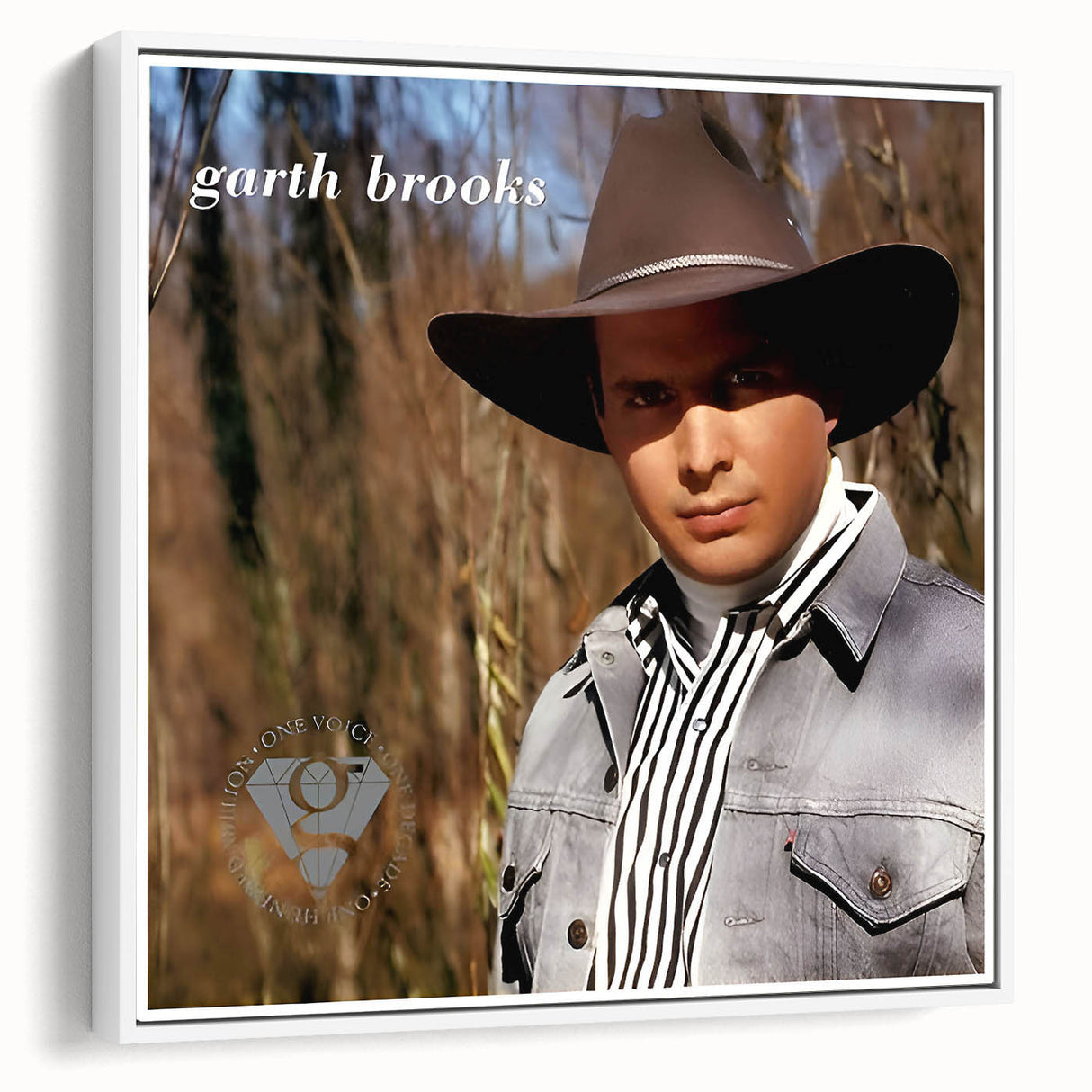 Retro Garth Brooks Poster - Vintage Prints for Nostalgic Wall Art